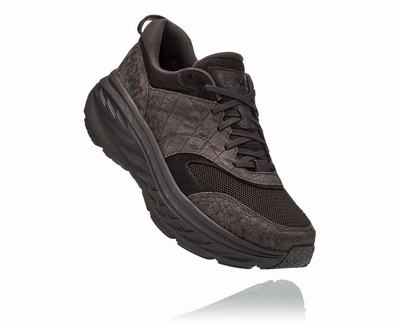 Hoka All Gender X Eg Bondi L Road Running Shoes Brown (HO2051) Australia